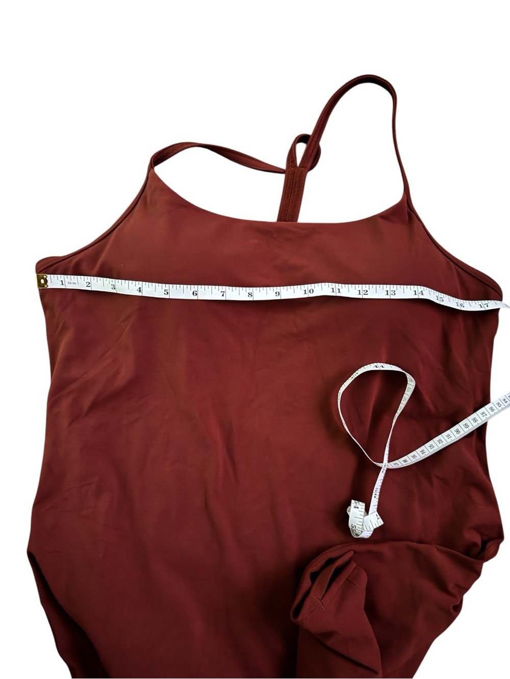 Lululemon Flow Y Dress Cranberry Charm NWT Built-In Shorts B/C Cup - Picture 14 of 16